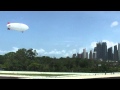 6 meter RC Blimp flying for Children&#39;s Society