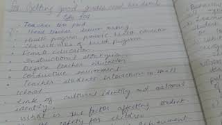 Past papers EDU 501 vu.