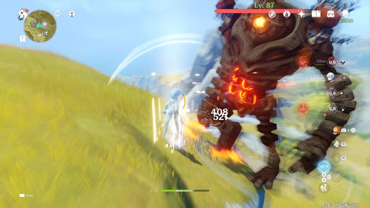 Bennett burst ult OP!! 50K!!!