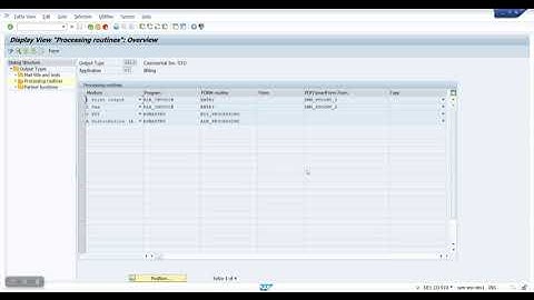 SAP + How to find forms quickly + Output types