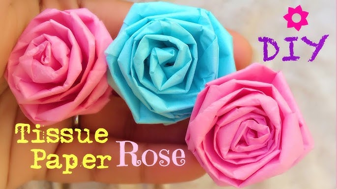 How To Make Tissue Paper Flowers - Cottage in the Oaks