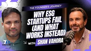 Ep8 Building ESG Agent AI, Compliance &amp; the Founder Mindset | Shan Vahora