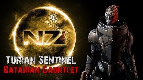 Mass Effect 3 Gold - Turian Sentinel w/Batarian Gauntlet