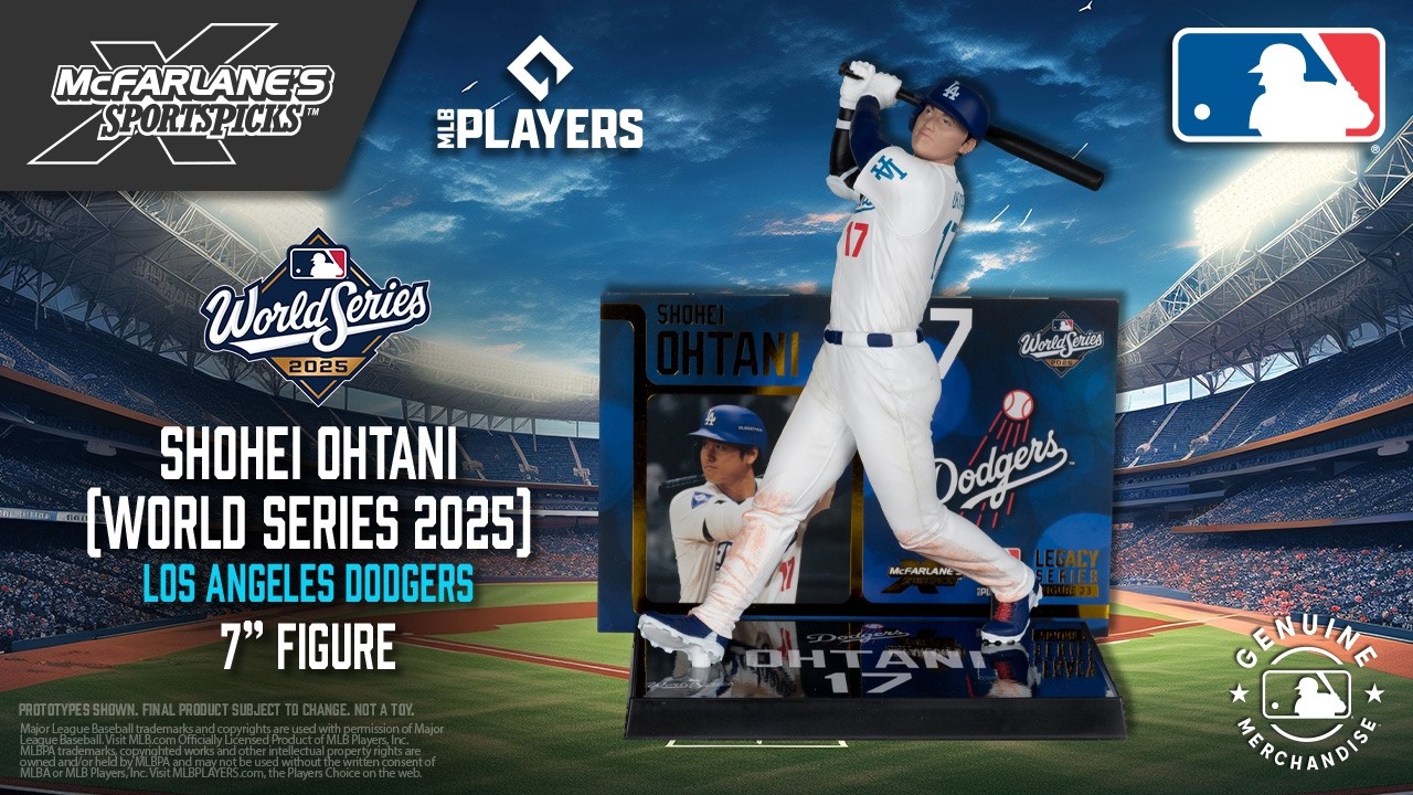 Shohei Ohtani フィギュア ロサンゼルス・ドジャース Shohei Ohtani (Los Angeles Dodgers) World Series Batting Pose 7