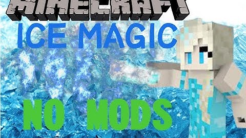 Minecraft: How To Use ICE MAGIC Using ONE Command Block *WORKING* *NO MODS* Minecraft PE