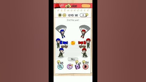 Level 182 End this war #braintest #warzone