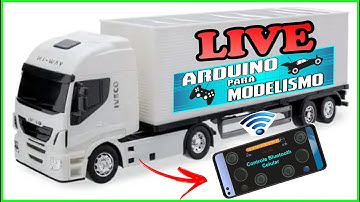 Convertendo Miniatura Caminhão Iveco Hi-Way para Controle Remoto Via Celular com Arduino