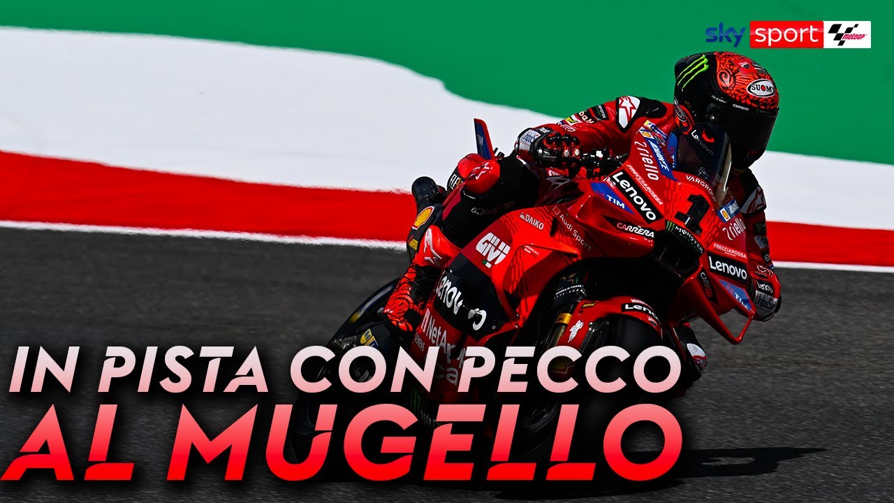 MotoGP al Mugello: un giro con Pecco Bagnaia nelle qualifiche del GP d ...