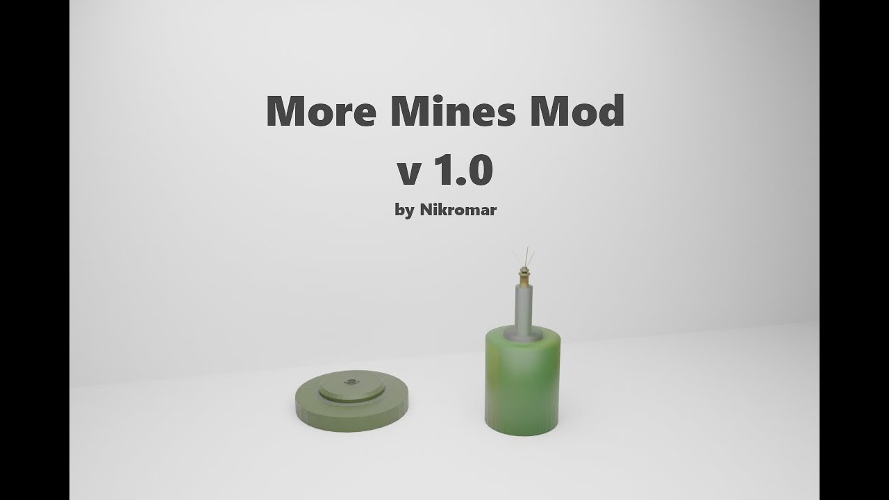 More Mines Mod v1.0 | Больше Мин | Unturned mod