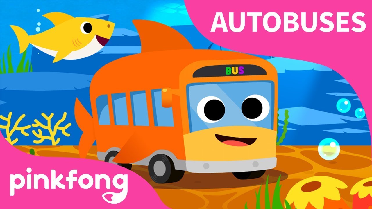Bus Tiburón | Autobuses | Pinkfong Canciones Infantiles