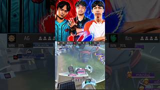 FALCON VS AG GLOBAL VS TWISTED MIND 🤯 4V4V3 LAST ZONE INTENSE FIGHT 🤯 #shorts #freefire #foryou