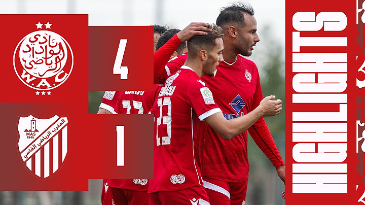 WYDAD AC 4 - 1 Maghreb of Fez | Friendly Game Highlights