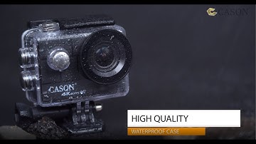 Cason CN10 Action Camera For Vlogging 4K | Best Action Camera Under 10000 With External Mic | CN10