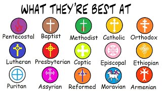 The best thing about each Christian denomination