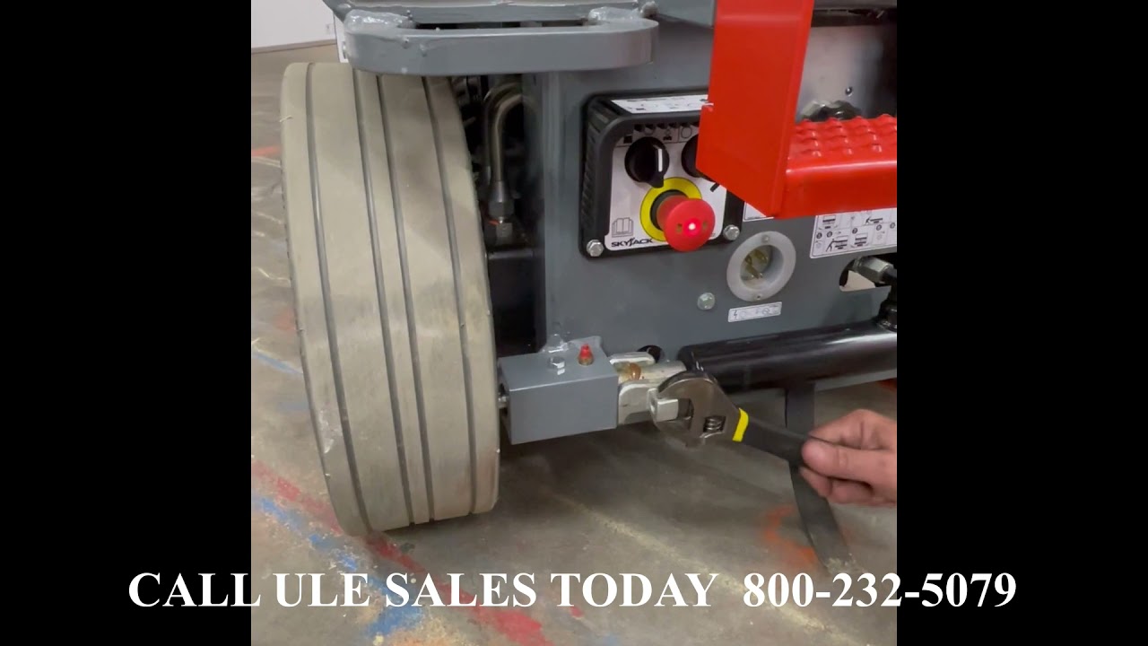 How to Freewheel a Skyjack lift. YouTube