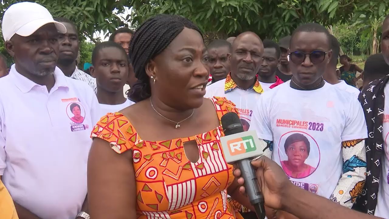 Gbahou, Poéri, Gniondé, Goulia, Yoro, Oula, Tahou et Arsène Gah en campagne à Bangolo