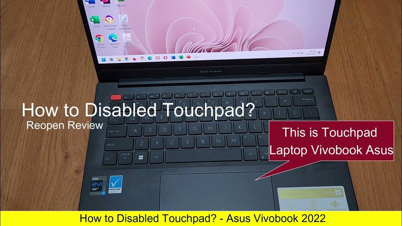 how-to-disable-touchpad-asus-vivobook-2022-laptop-youtube