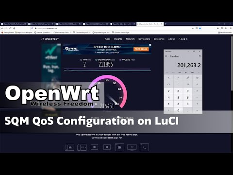 OpenWRT - SQM QoS Setup on LuCI