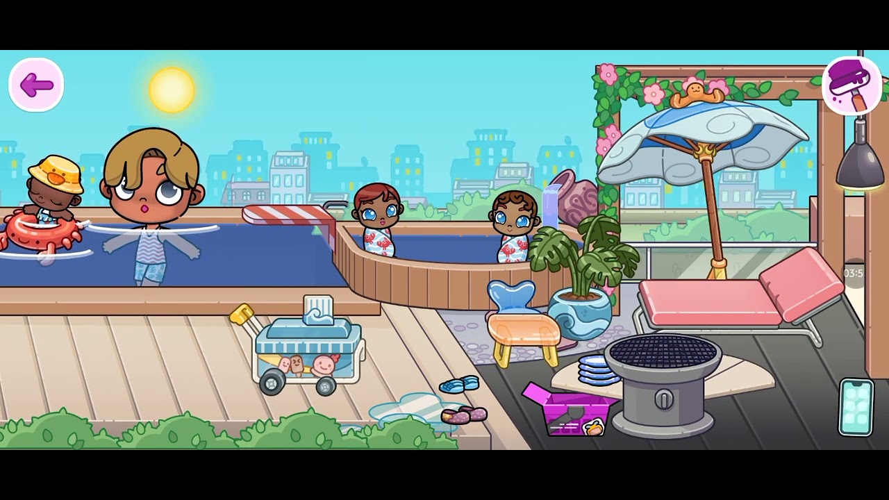 MOSTRANDO COMO LAVO AS MINHAS ROUPAS NO AVATAR WORLD. E TOUR RÁPIDO. 🏘🏠👗👕👖