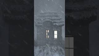 Incredibly STRONG BLIZZARD for sleep, snow storm. Wind sounds for sleeping
