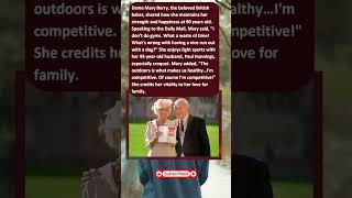 Celebrity Heartwarming Insight: How Mary Berry Stays Strong and Joyful at 90 Wealth