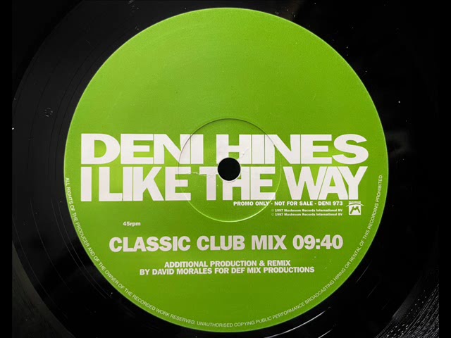 洋楽 DENI HINES IT'S ALRIGHT Summertime Remix Deni Hines 