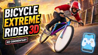 Bicycle Extreme Rider 3D Gameplay – Racing Through Live City Traffic (Android/iOS) screenshot 3