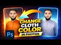 How to Change Dress Color in Photoshop | Pashto Full Guide | Pro Method