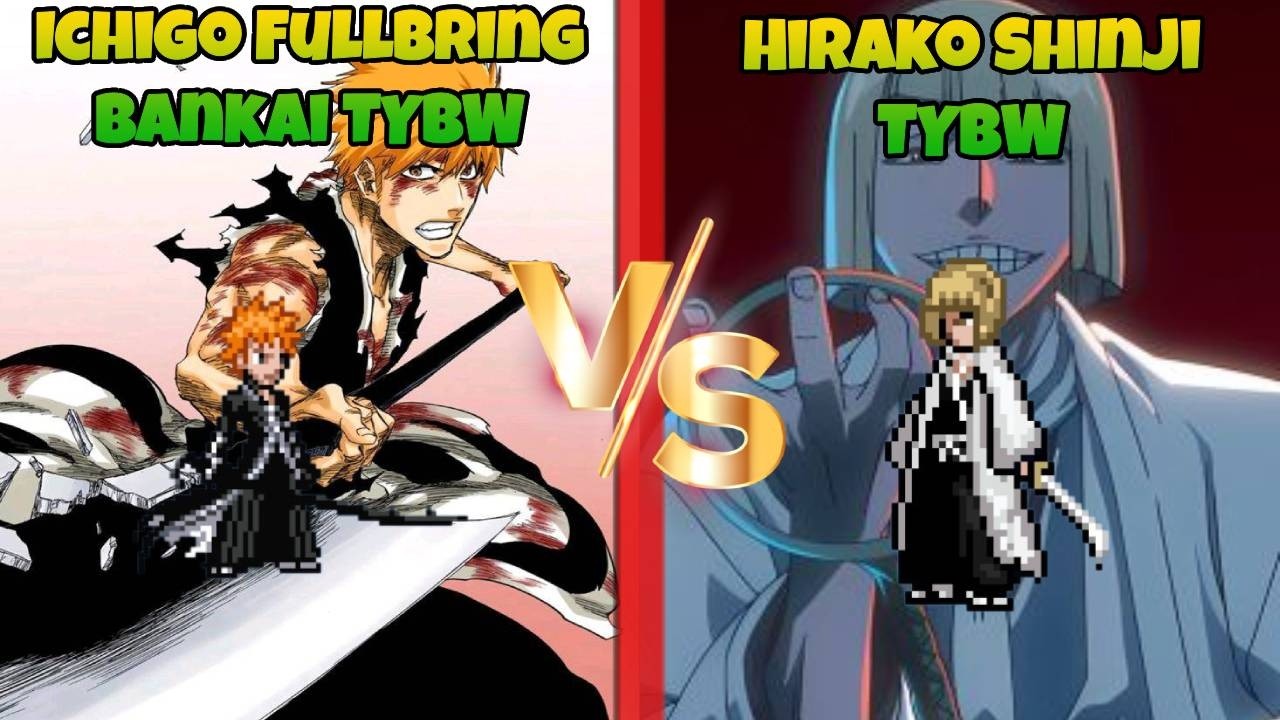 Jump Force MUGEN Ichigo Fullbring Bankai TYBW vs Hirako Shinji TYBW