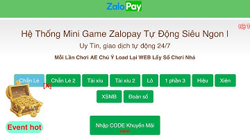 Share Code Chẳn Lẻ Zalopay , Api Gốc , Auto Trả Thưởng 5s | XT CODER