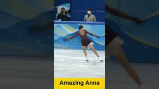 Anna Shcherbakova Spectacular figure skating shorts