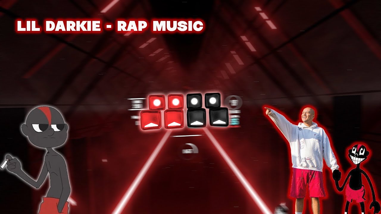 LIL DARKIE RAP MUSIC Beat Saber Gameplay YouTube