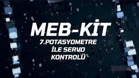 Meb-Kit Robotik Kodlama Seti- Potasyometre ile Servo Kontrolü- Mblock Kullanımı