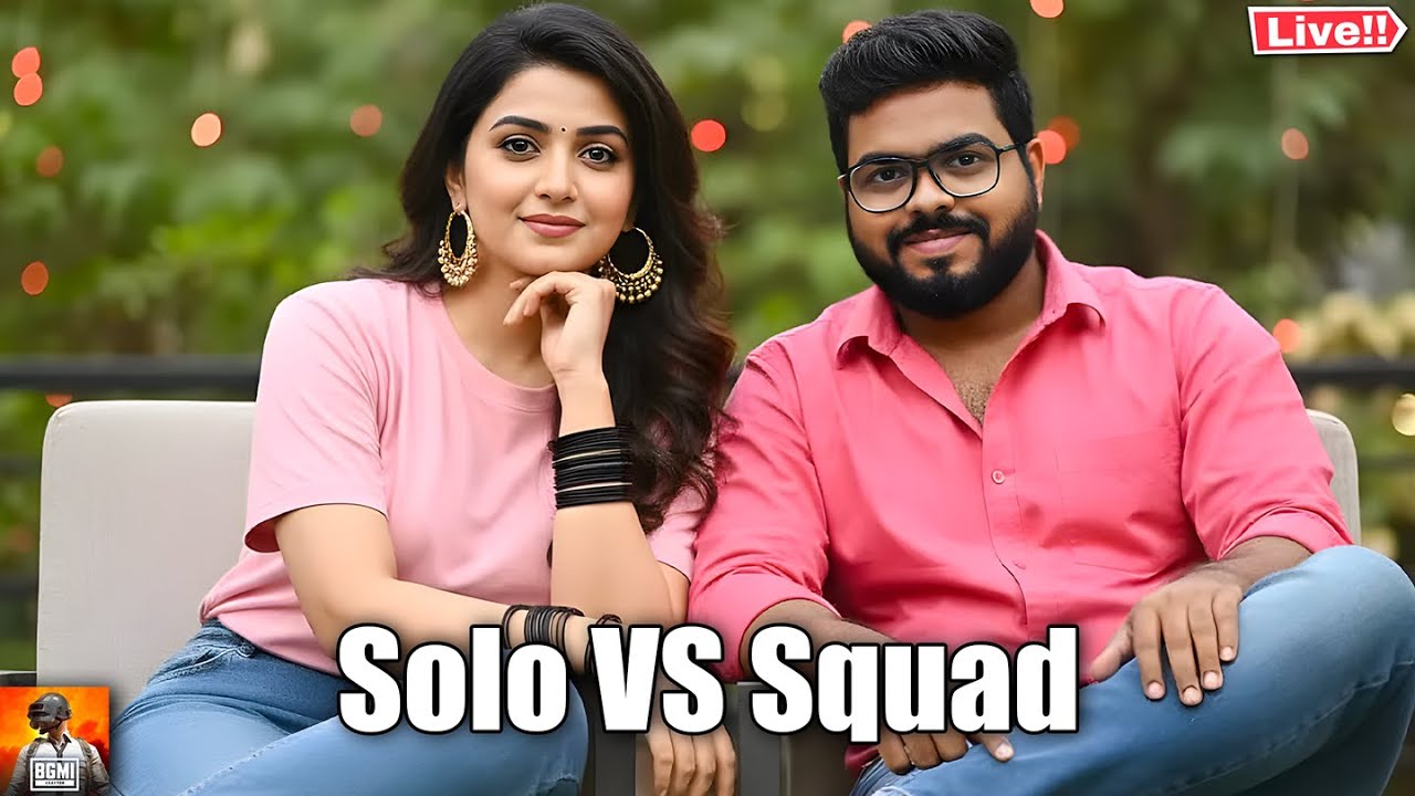 Solo Vs Squads🔥 BGMI 4.2 Update Live 