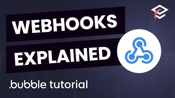 Learn How to Setup Webhooks 3 Examples - Bubble.io Tutorial