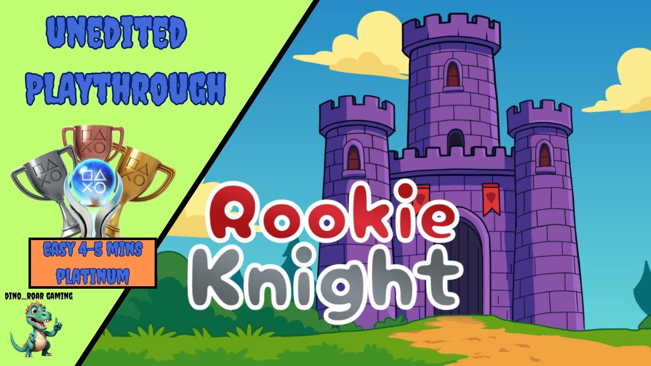 Rookie Knight - Unedited Platinum Trophy Playthrough (PS4/PS5)