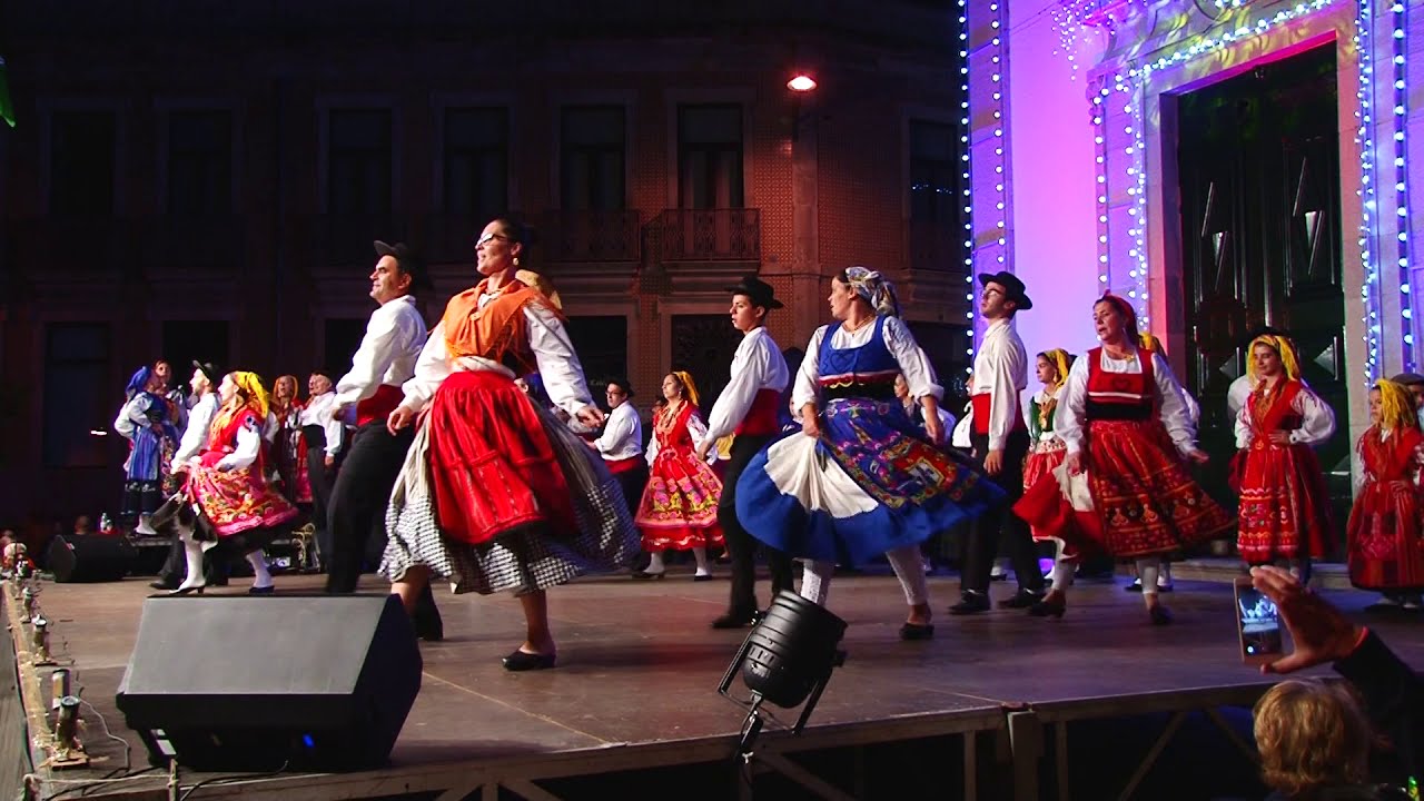 Portuguese folk dance: Vira do Vale do Âncora & Senhor da Serra tipico ドイツ