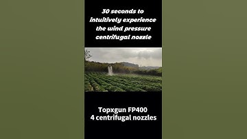 FP400 Spray Operation - Four Centrifugal Nozzles Drone