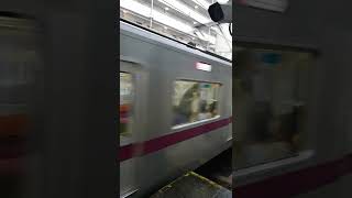 東京メトロ8000系8118f   急行 南栗橋行き 西新井発車