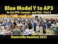 Blue Model Y to AP3 at Huntsville Hanfest - Part 2 of 3