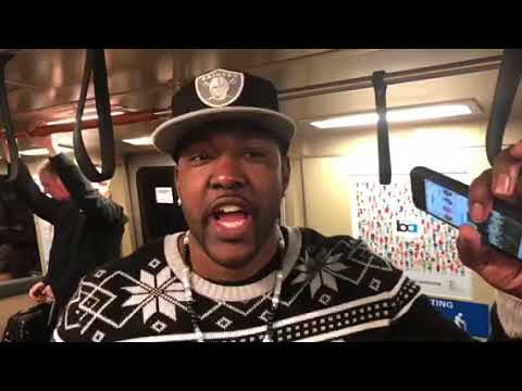 Oakland Raiders Over NY Giants 24-17 BART Train Celebration Vlog 1