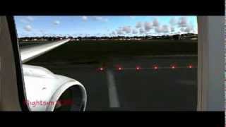As Real As It Gets Thomson 757-200 Takeoff Birmingham (FSX)