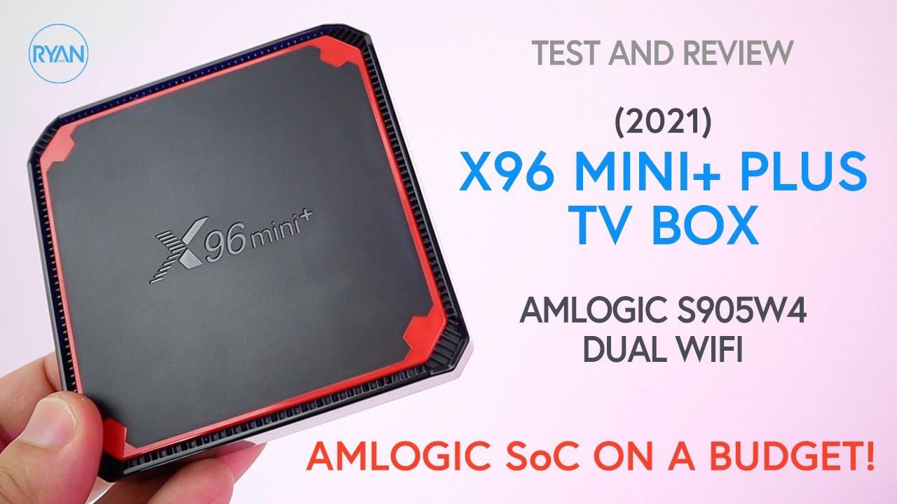 X96 MINI+ TV BOX Android 9.0 Amlogic S905W4 2GB/16GB TV BOX