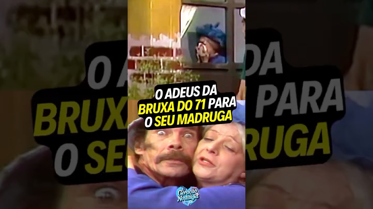 A triste despedida dos atores da Bruxa do 71 e Seu Madruga
