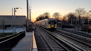 HD\/60p: LIRR Monday Morning Rush Hour at New Hyde Park (April 2023)