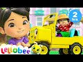 🚍Wheels On The Bus KARAOKE!🚍| 2 HOURS OF LELLOBEE KARAOKE! | Sing Along With Me! | Kids Songs