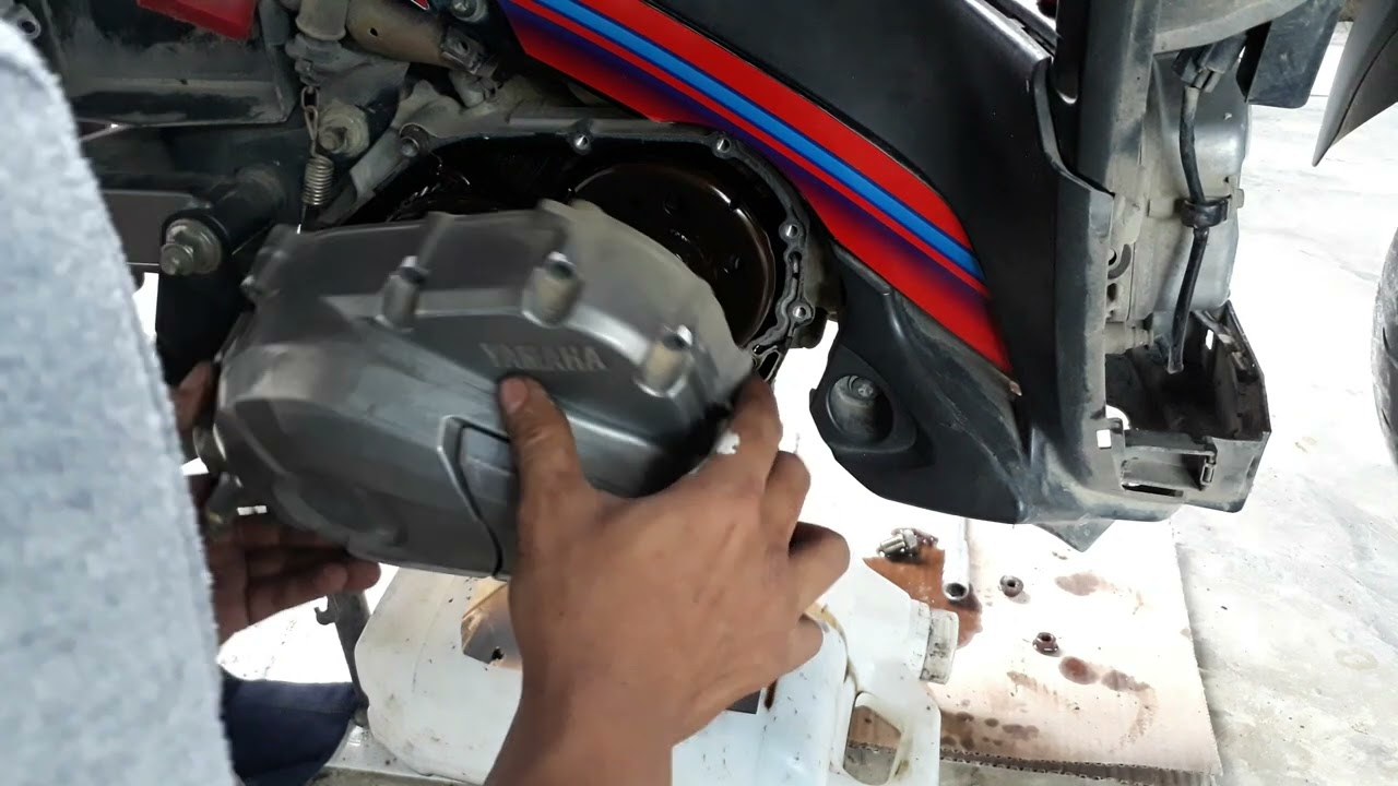 Proses Perbaikan Mesin Bunyi Kasar Menggelitik Jupiter Z1  jadi halus lagi 🏍