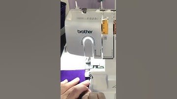 HOW TO TIE OFF SERGER ENDS