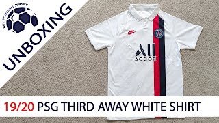 Minejerseys 1920 Psg White Away Jersey Fan Version Unboxing Review