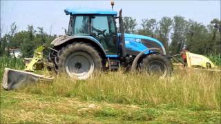 Landini Landpower 135  - 2x Claas Disco